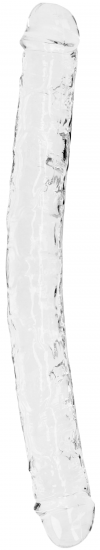 Oboustranné dildo Crystal Clear