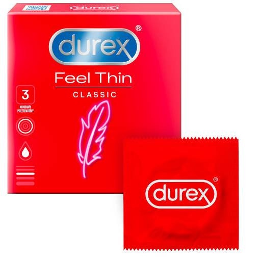 Durex Feel Thin Classic – tenké